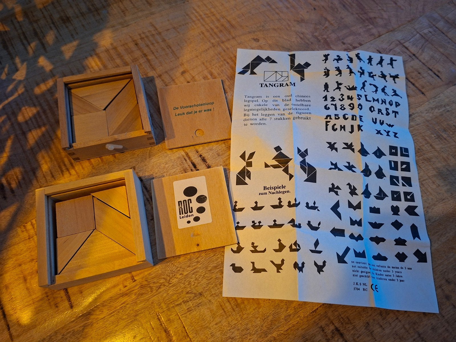 Tangram, Ophalen of Verzenden, Minder dan 500 stukjes, Nieuw, Legpuzzel