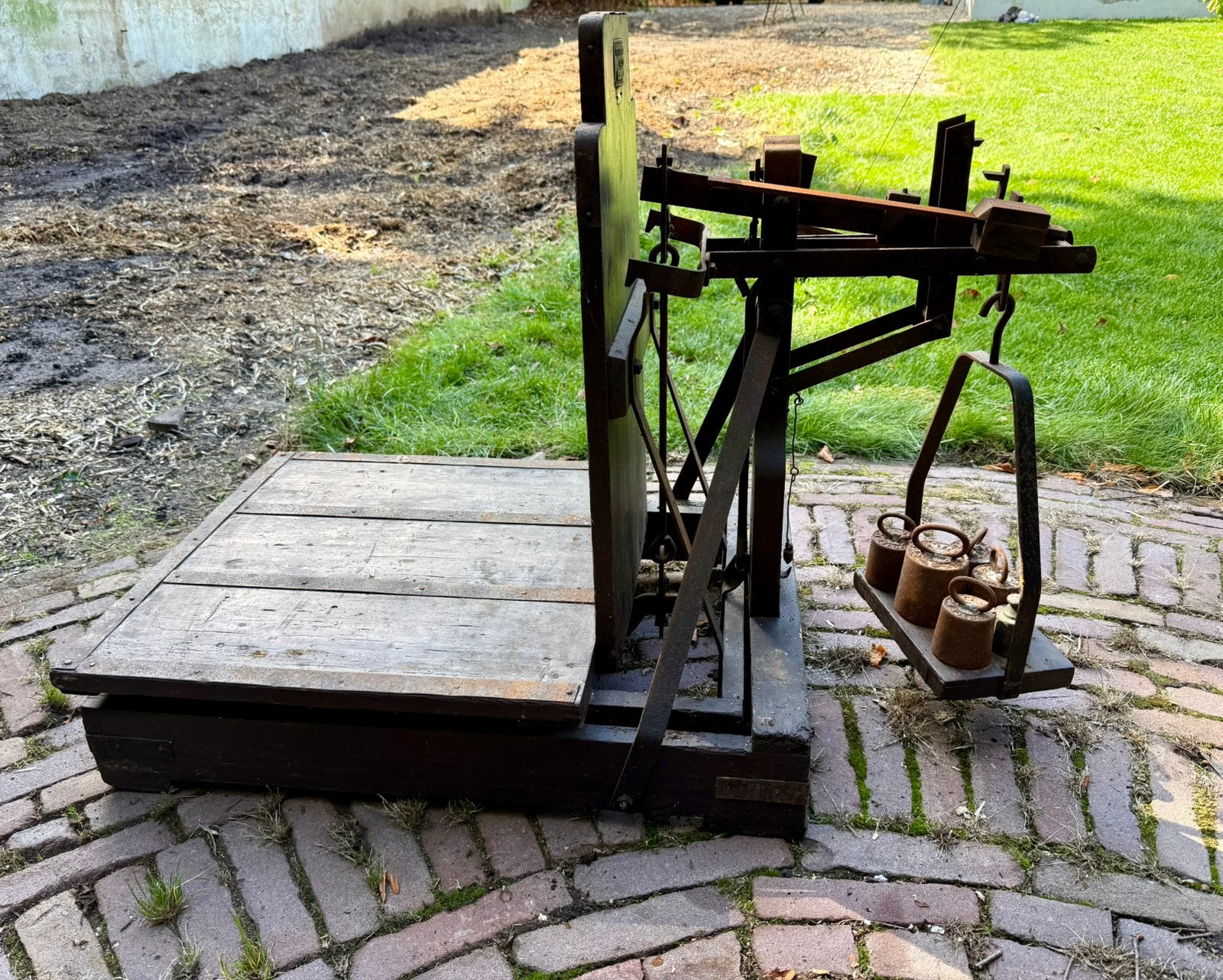 Bascule-compleet, Ophalen