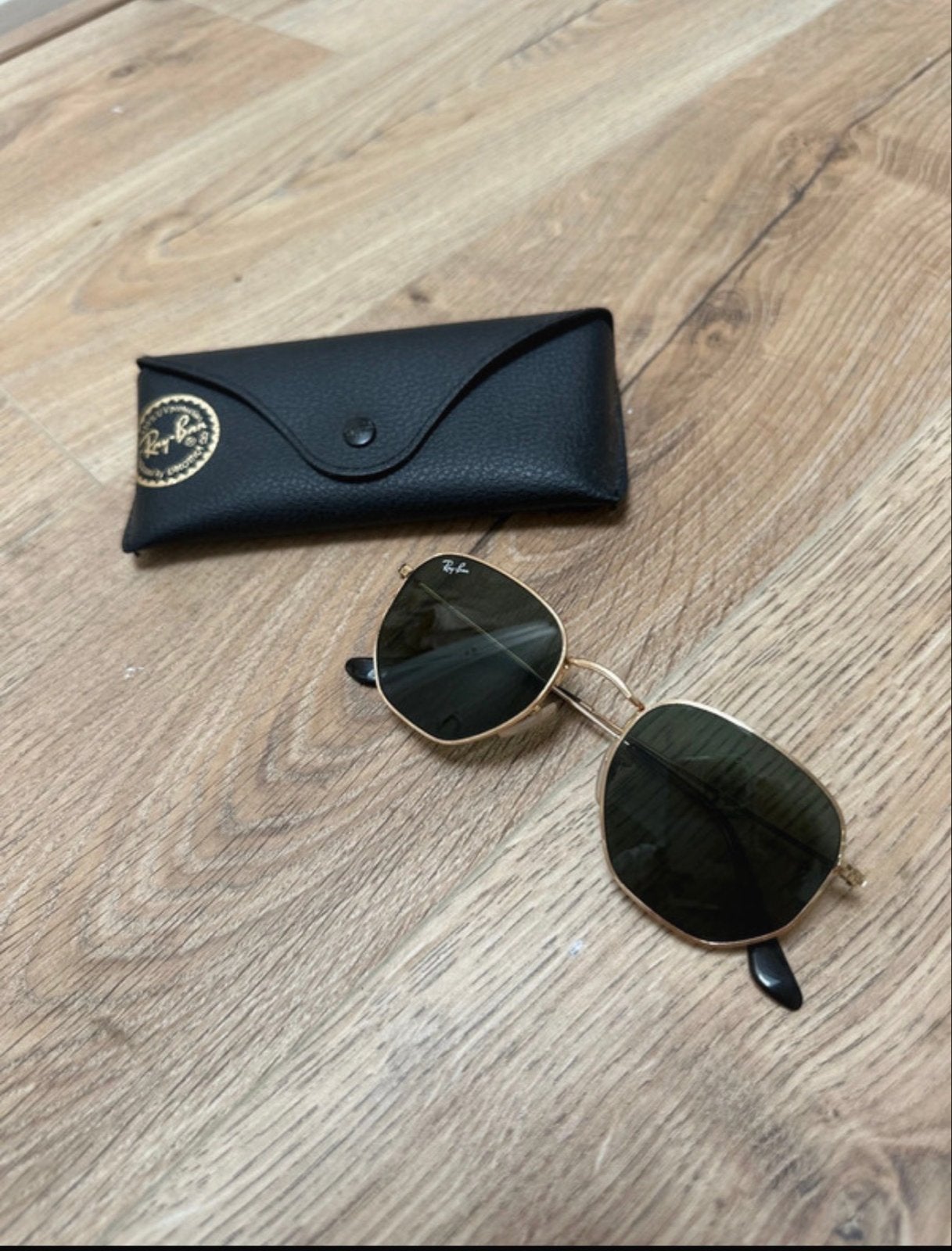 Ray-Ban Hexagonal Zonnebril 51mm, Ophalen, Zonnebril, Overige kleuren, Zo goed als nieuw