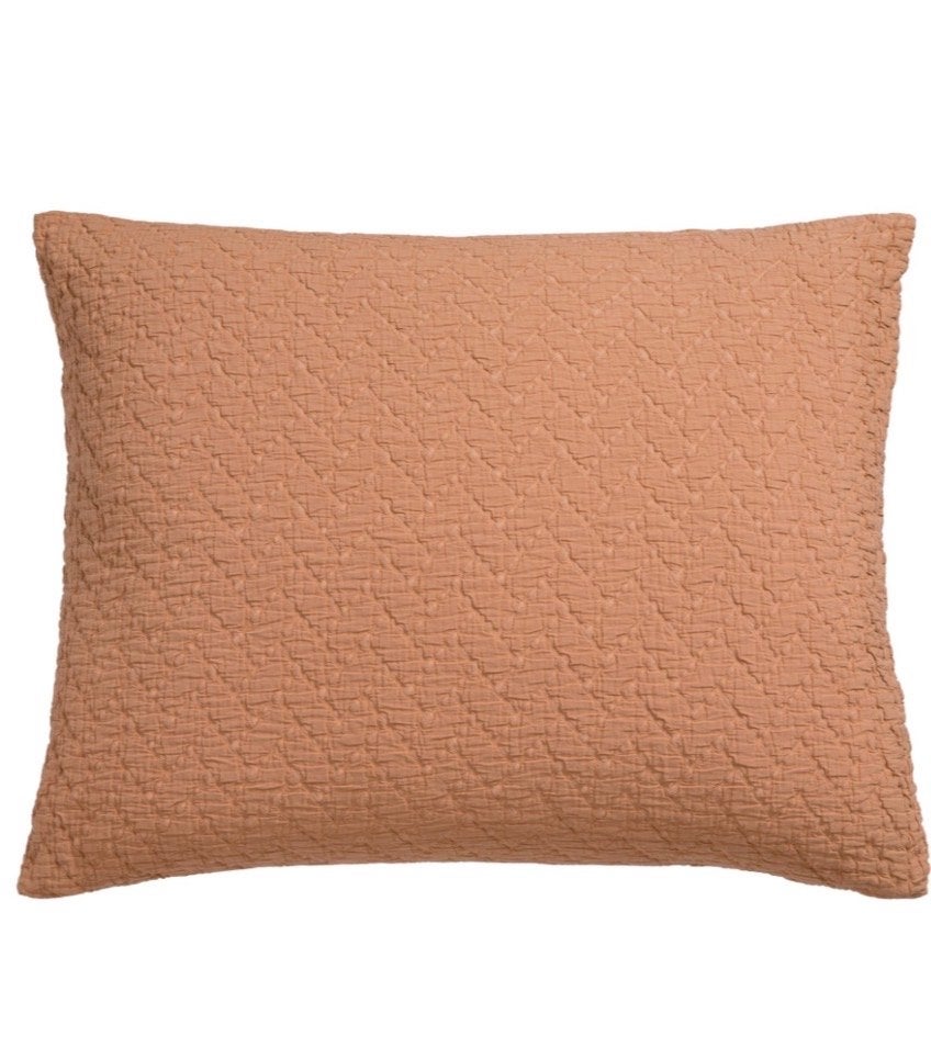 Vandyck Pure Kussenhoes 60x70 - Nieuw kleur toffee, Eenpersoons, Bruin, Hoeslaken of Sloop, Nieuw