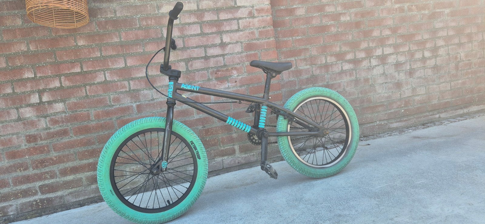 Stolen Agent 18 Freestyle Stuntfiets BMX, Fietsen en Brommers, Fietsen | Crossfietsen en BMX, Ophalen, Staal, Stolen, Velgrem