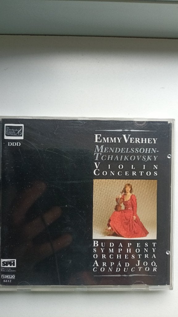 Mendelssohn - Tchaikovsky - vioolconcerten - Emmy Verhey, Zo goed als nieuw, Romantiek, Orkest of Ballet, Mendelssohn