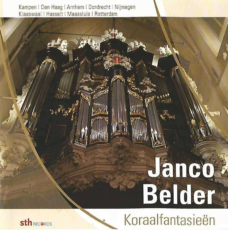OrgelCD: Janco Belder - Koraalfantasieën, Cd's en Dvd's, Cd's | Religie en Gospel, Ophalen of Verzenden, Zo goed als nieuw, Geestelijke liederen