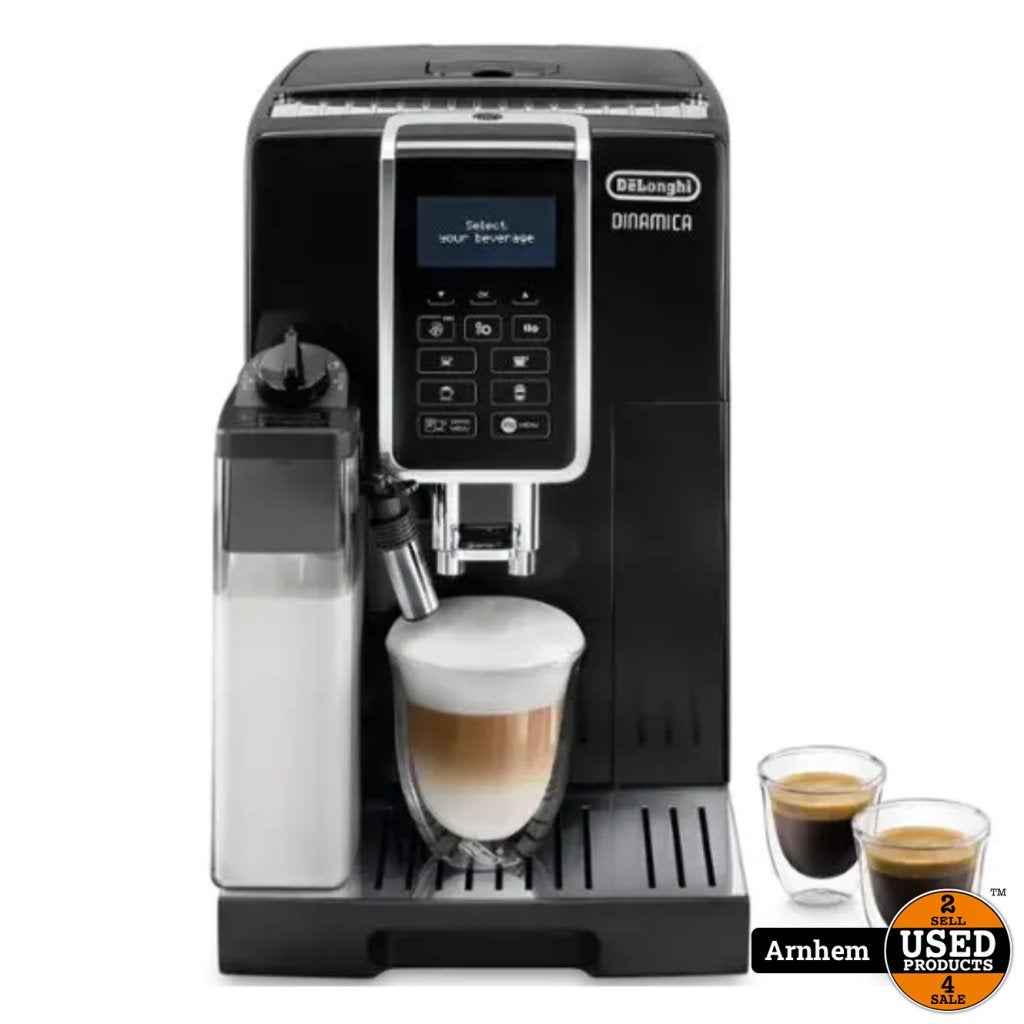Delonghi Dinamica - Volautomatische espressomahine, Witgoed en Apparatuur, Koffiezetapparaten, DeLonghi, Gebruikt, Support@deLonghi.com
