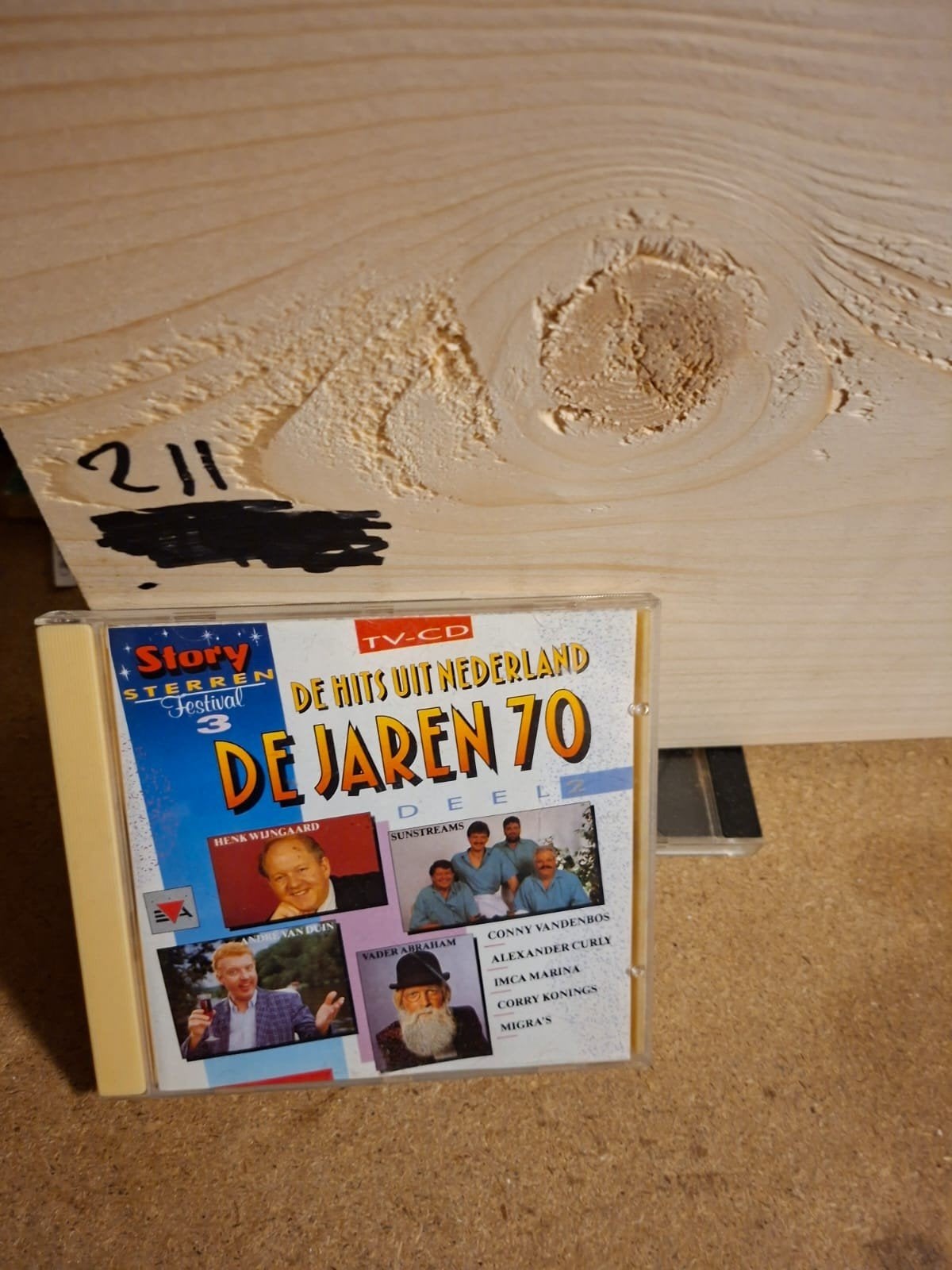 TV-CD: De Hits uit Nederland - De Jaren 70 Deel 3, Gebruikt, Ophalen of Verzenden, Levenslied of Smartlap, Verzamelalbum