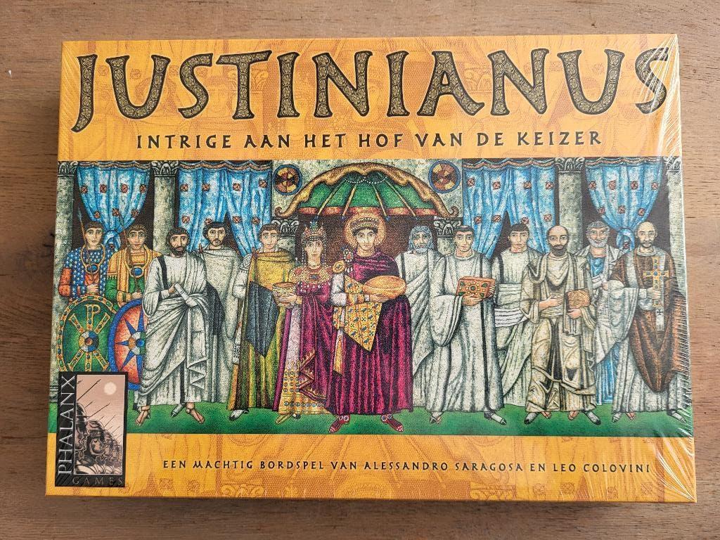 spel Justinianus nog nieuw in folie!, Hobby en Vrije tijd, Gezelschapsspellen | Bordspellen, Een of twee spelers, Ophalen of Verzenden