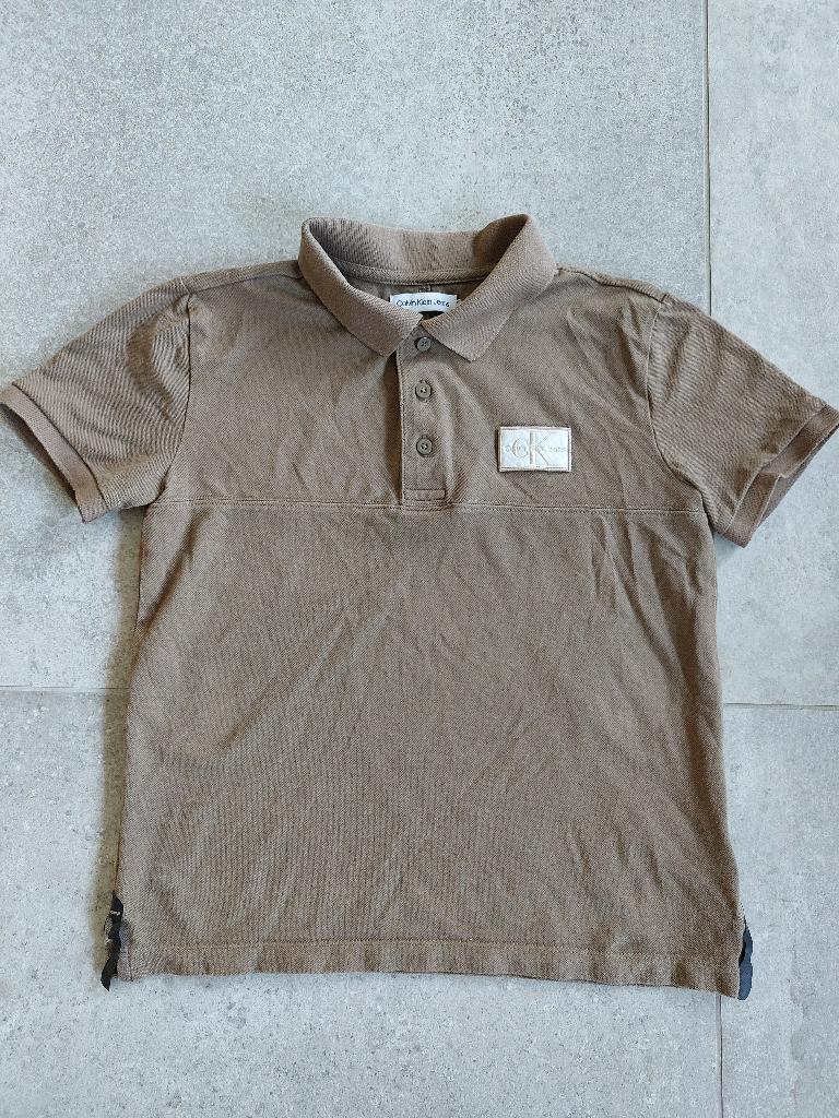Calvin Klein polo shirt maat 134, Zo goed als nieuw, Shirt of Longsleeve, Jongen, Calvin Klein