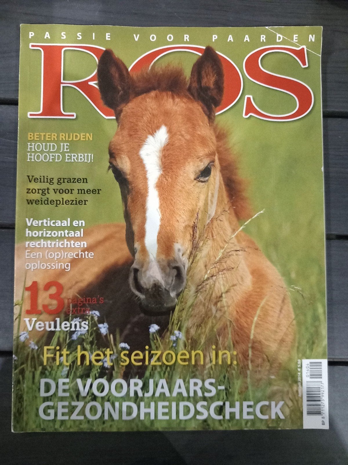 ROS Magazine Juni/Juli 2014 - Paardenmagazine, Ophalen of Verzenden, Paarden of Pony's, Diverse auteurs