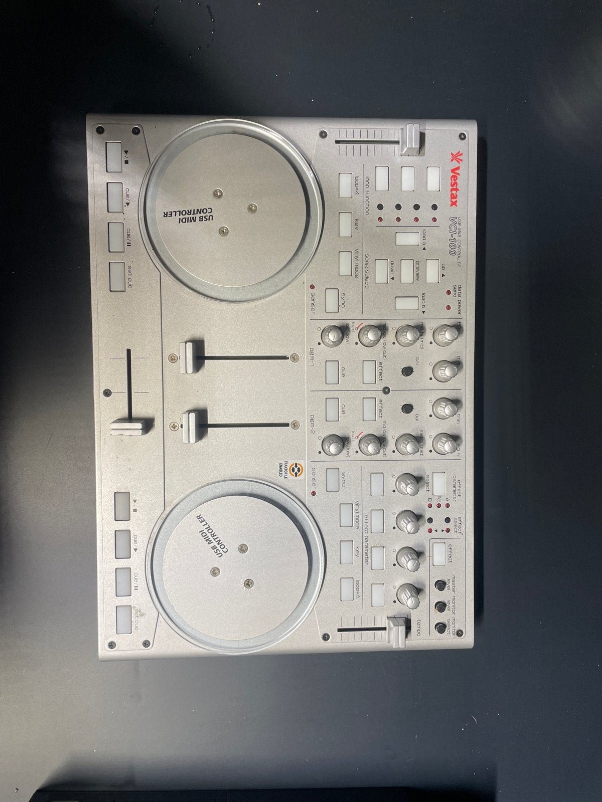Vestax VCI-100 USB MIDI Controller - Voeding kabel ontbreekt, Ophalen, Gebruikt, Dj-set, Overige merken