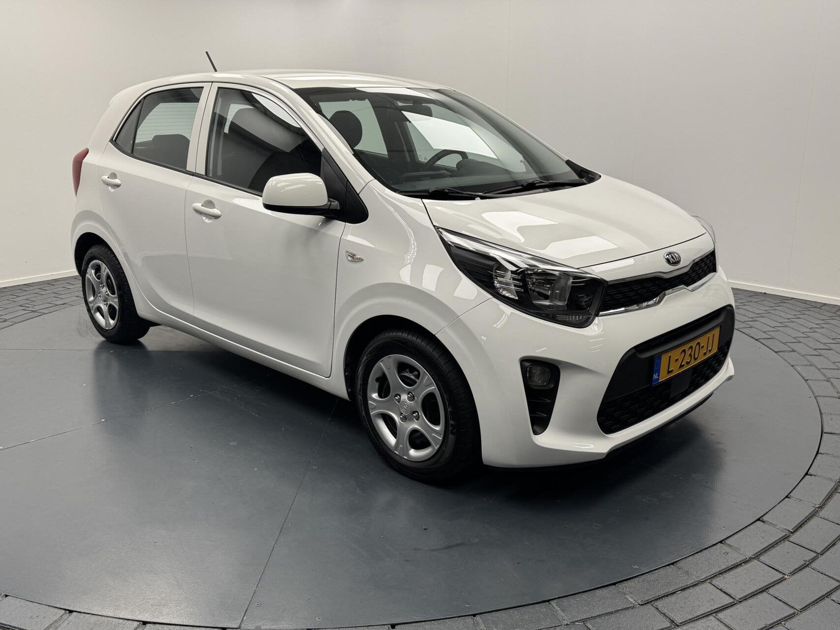 Kia Picanto 1.0 DPi ComfortLine 5p Airco-Cr.contr-Bluetooth-, Auto's, Voorwielaandrijving, Stof, Gebruikt, Start-stop-systeem