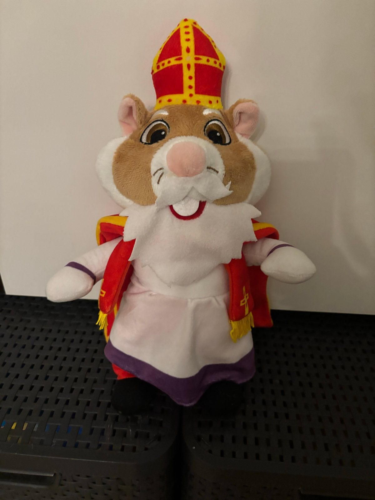 Albert Heijn AH Sint Sinterklaas hamster als nieuw 28 cm!, Overige typen, Ophalen of Verzenden, Zo goed als nieuw, Middelgroot (20 tot 80 cm)