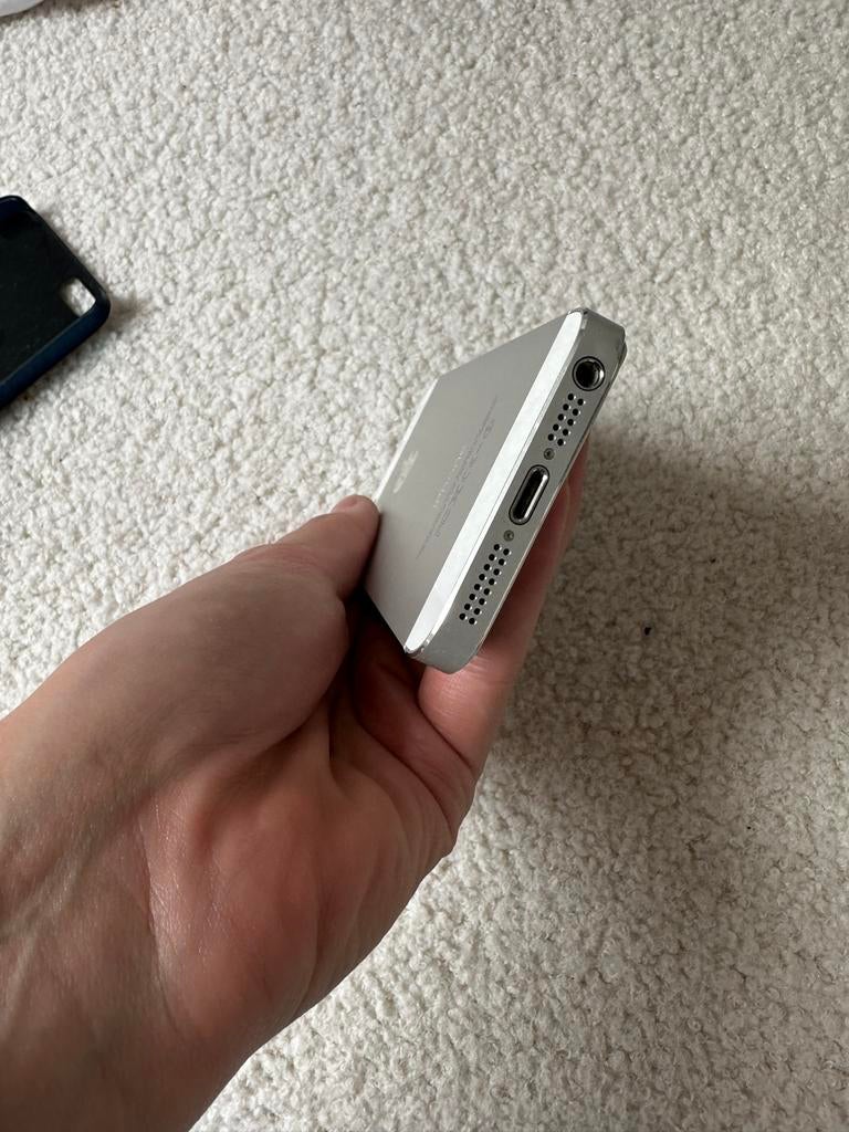 Apple iPhone 5S Zilver, Telecommunicatie, Mobiele telefoons | Apple iPhone, Gebruikt, 16 GB, Zonder abonnement, Zonder simlock