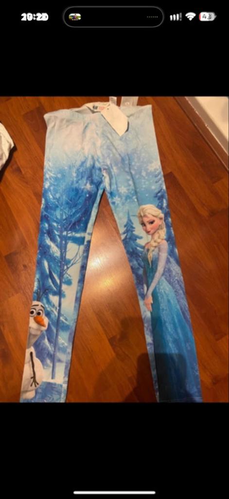 Nieuw frozen disney legging van h&m in maat 134, Ophalen of Verzenden, Nieuw, Meisje, Broek