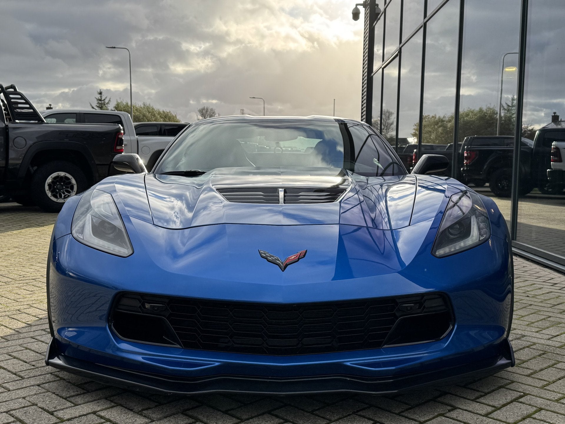 Chevrolet Corvette C7 6.2 Z06 Coupe 3LZ | Competition seats, Auto's, Automaat, Achterwielaandrijving, Gebruikt, Blauw