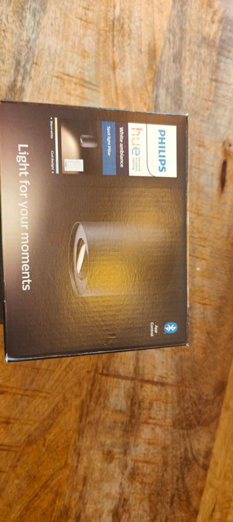 Philips Hue White Ambiance Spot Light Pillar, Ophalen of Verzenden, Nieuw