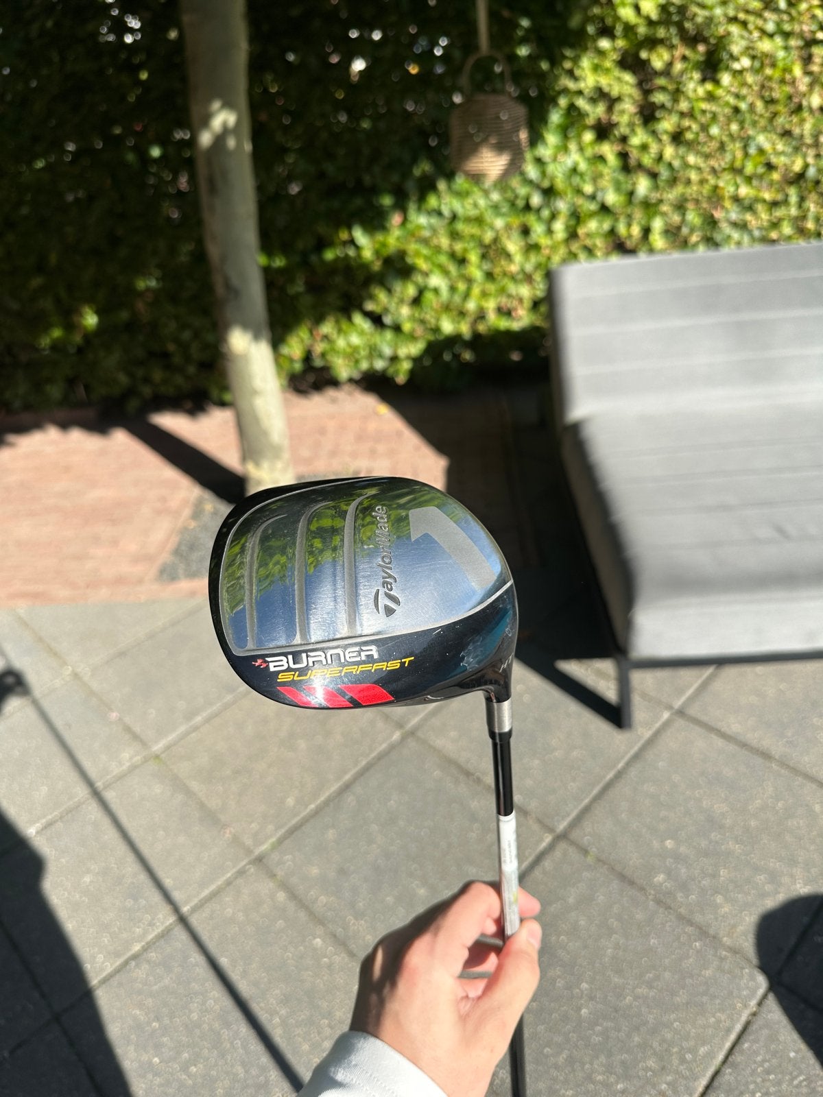 TaylorMade Burner SuperFast Golfclub met Headcover, Ophalen of Verzenden, Gebruikt, Club, Overige merken