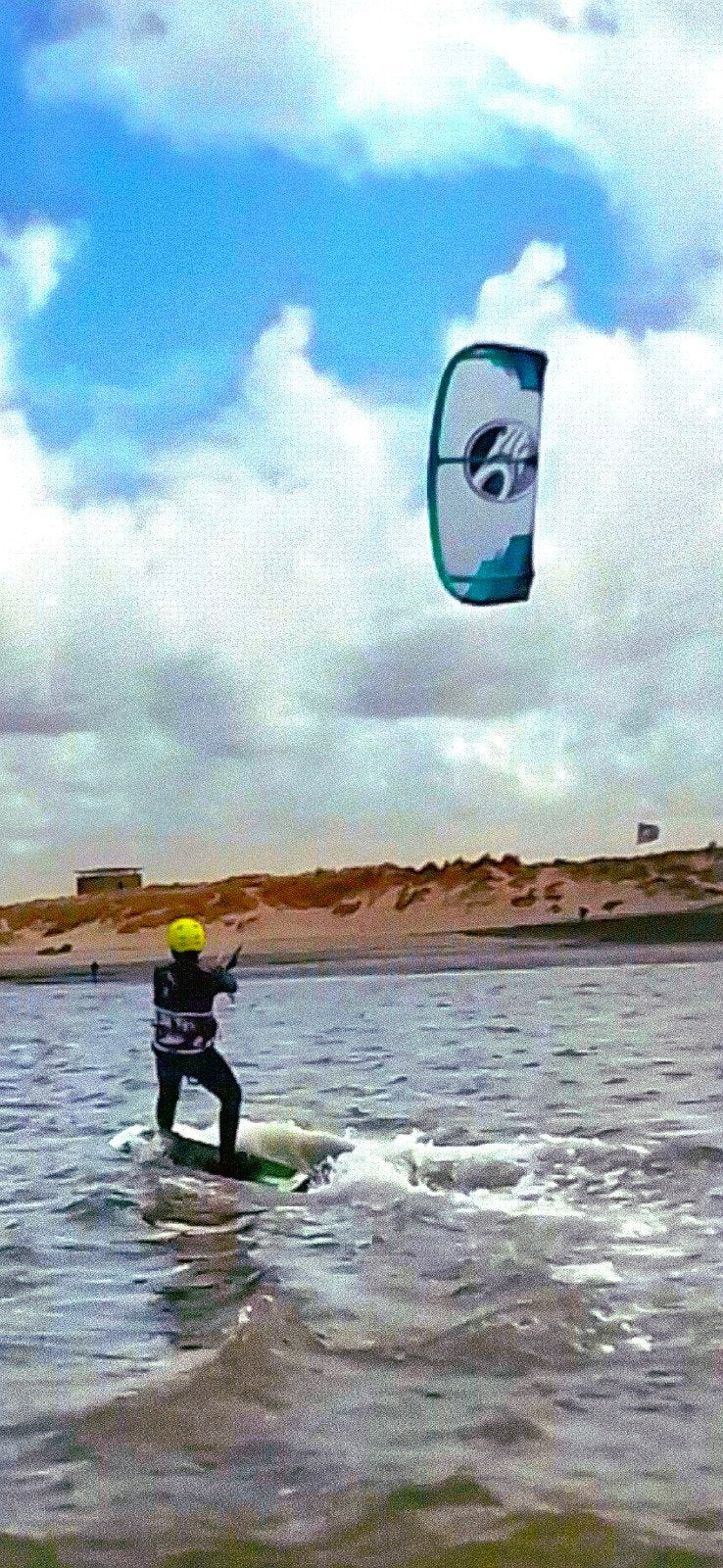 Cabrinha Drifter 13m & 11m met bar - Zo goed als nieuw, Watersport en Boten, Kitesurfen, Ophalen of Verzenden, Zo goed als nieuw