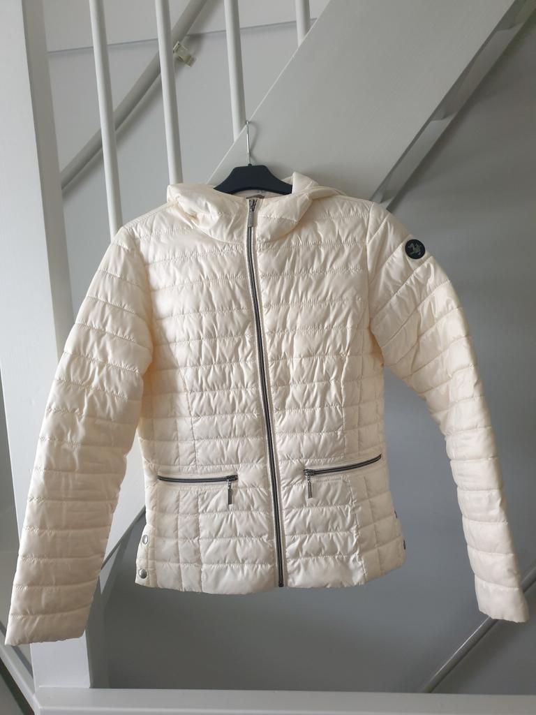Beige jas, Etage, maat 36., Kleding | Dames, Jassen | Zomer, Ophalen of Verzenden, Zo goed als nieuw, Beige
