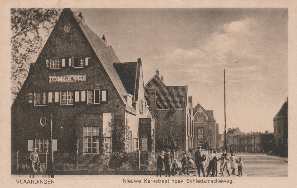 vlaardingen- nieuwe kerkstraat, Verzamelen, Ophalen of Verzenden, Zuid-Holland