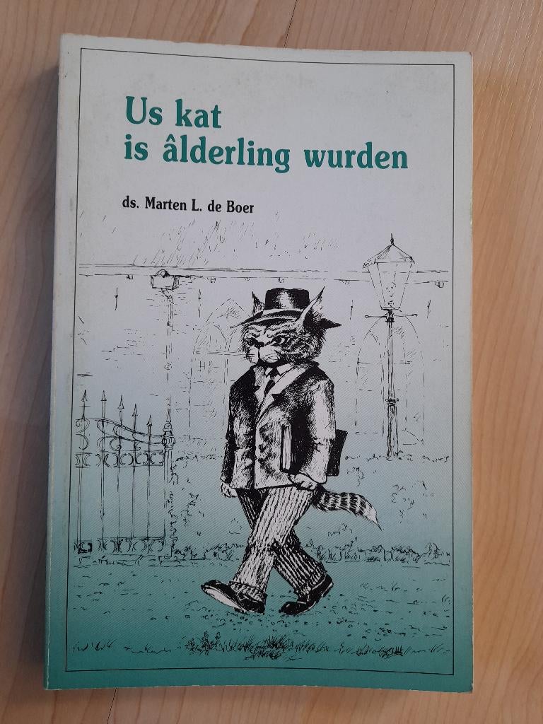 US KAT IS ALDERLING WURDEN ds Marten L de Boer diel 2 fries, Boeken, Ophalen of Verzenden, Gelezen