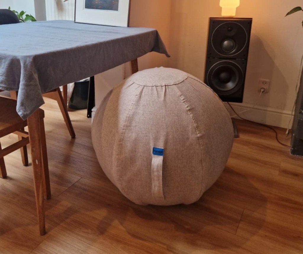 Ergonomische Zitbal – Fitnessbal, Ophalen of Verzenden, Zo goed als nieuw, Rug, Fitnessbal