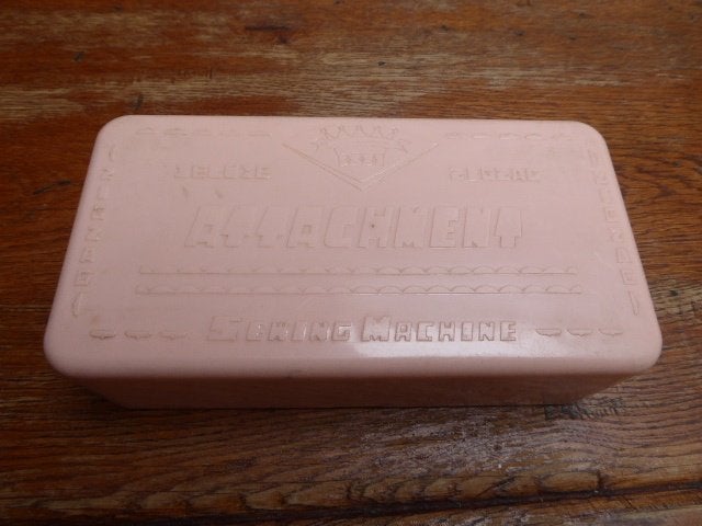 Vintage plastic doosje voor naaimachine benodigdheden, Ophalen of Verzenden