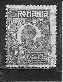 Roemenië Ferdinand I, Postzegels en Munten, Ophalen of Verzenden, Overige landen, Gestempeld