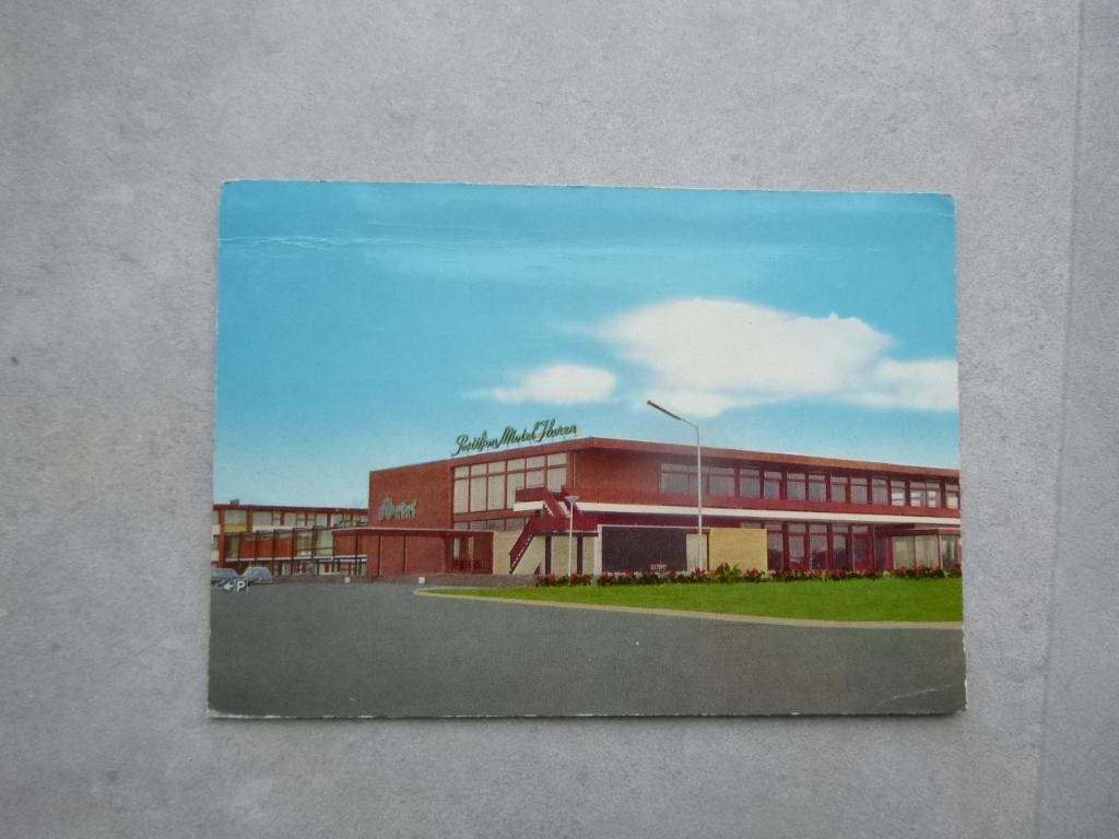 Haren, Postiljon motel 1973, Verzenden, 1980 tot heden, Gelopen, Groningen