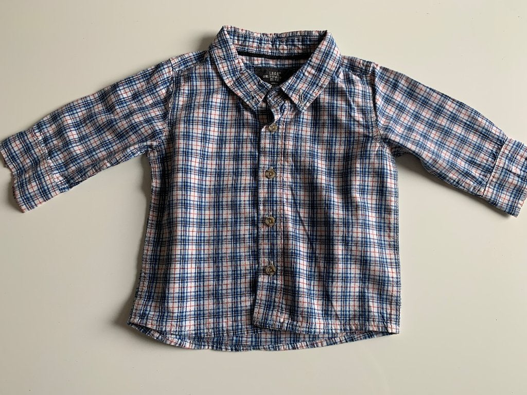 Overhemd van H&M , maatje 62 nieuw (F101), H&M, Nieuw, Ophalen of Verzenden, Overhemdje of Bloesje