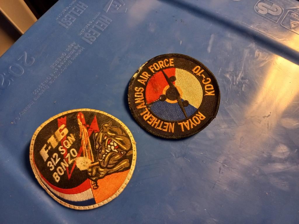 Insignes, Ophalen, Luchtmacht, Nederland, Embleem of Badge