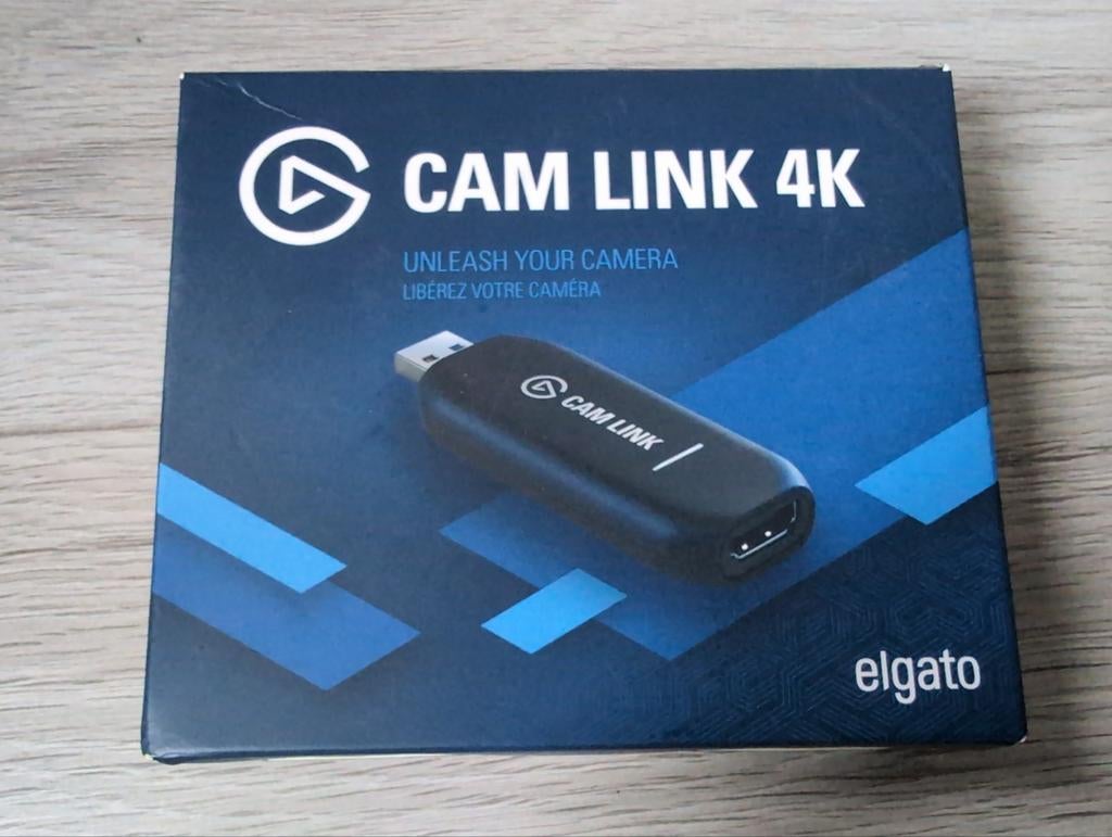 Elgato Cam Link 4K - HDMI naar USB-adapter, Ophalen of Verzenden, Zo goed als nieuw