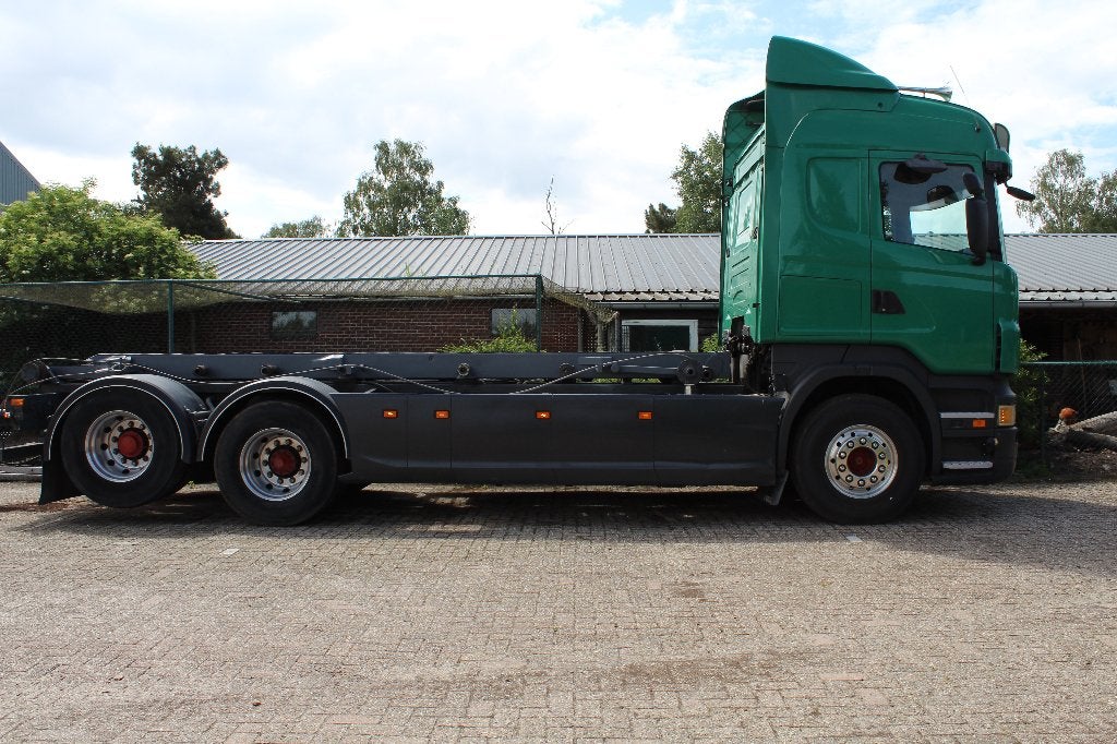 Scania R 500 met NCH systeem, Achterwielaandrijving, Grijs, Particulier, 500 pk