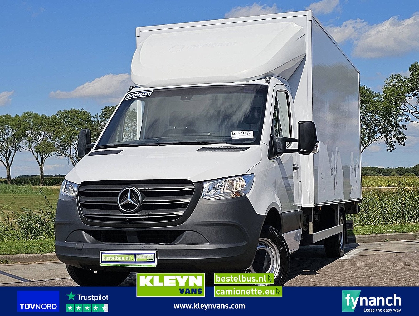 MERCEDES-BENZ SPRINTER 315 bakwagen laadklep!, Automaat, Gebruikt, Euro 6, 150 pk