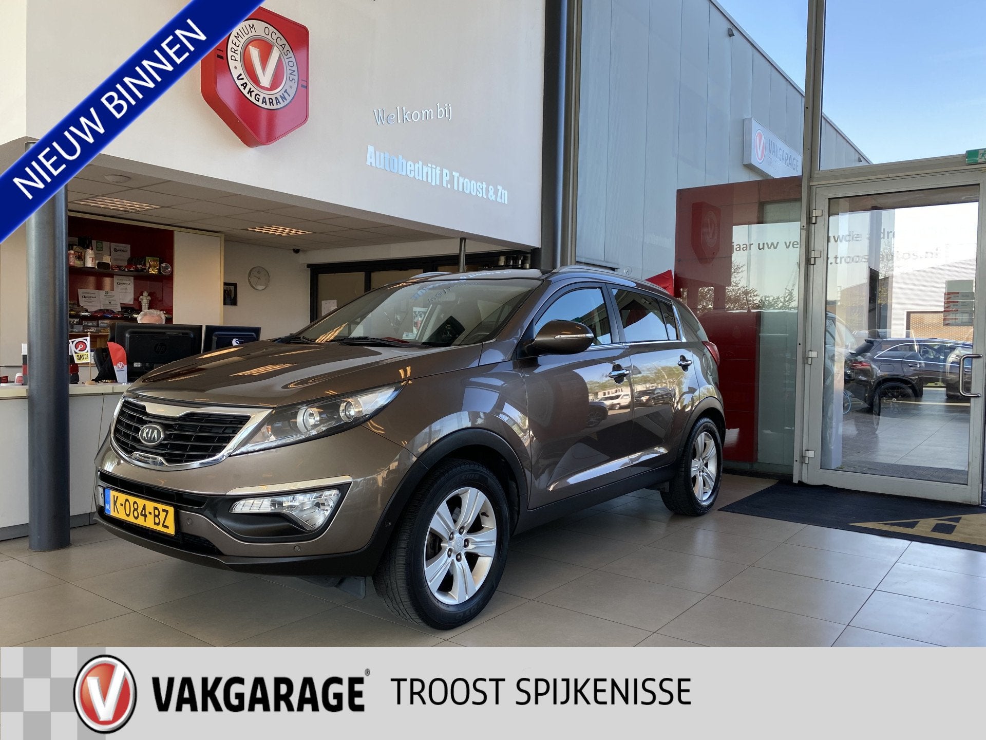 Kia Sportage 1.6 GDI Super Pack,Achteruitrijcamera,Climate&C, Auto's, Kia, Voorwielaandrijving, 4 cilinders, Geel, LED verlichting