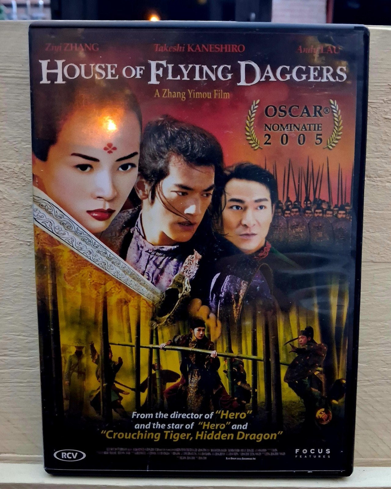 House of Flying Daggers DVD - Oscar Nominatie 2005, Vanaf 16 jaar, Nederlands, Ophalen of Verzenden, Gebruikt
