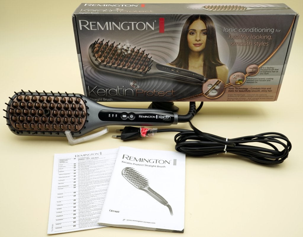 Remington CB7480 Keratin Protect Stijlborstel, Sieraden, Tassen en Uiterlijk, Uiterlijk | Haarverzorging, ., Remington, Ophalen of Verzenden