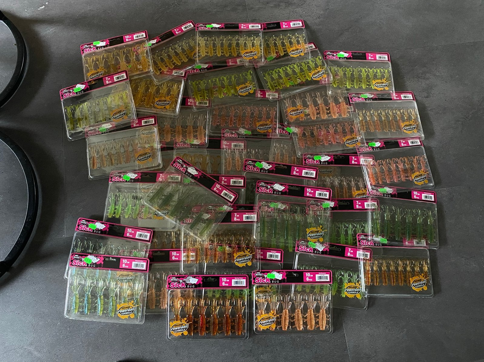 Partij 30x Berkley Sick Bug softbaits, Ophalen of Verzenden, Zo goed als nieuw, Overige typen