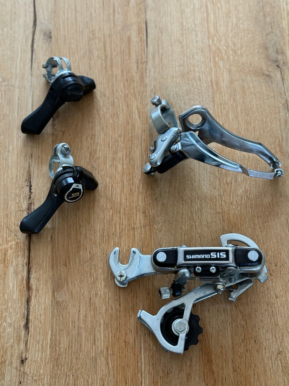 Shimano Derailleur & Shifter Set - Oldschool, Ophalen of Verzenden, Gebruikt, Oldtimerfiets, Derailleur of Ketting
