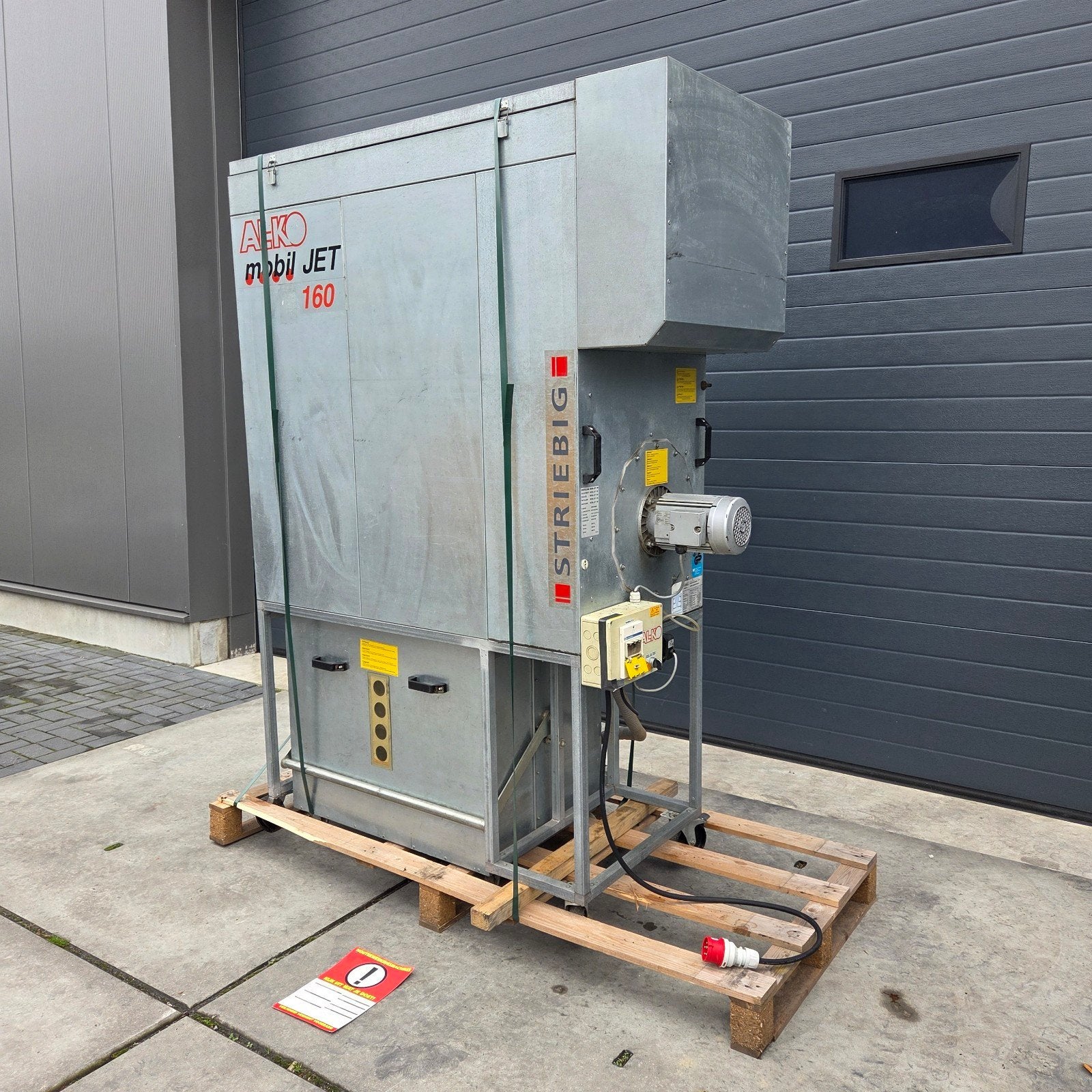 Alko mobiljet afzuiger model 160 compact *** onderdruk, Ophalen of Verzenden, Zo goed als nieuw, Ventilator en Afzuiger