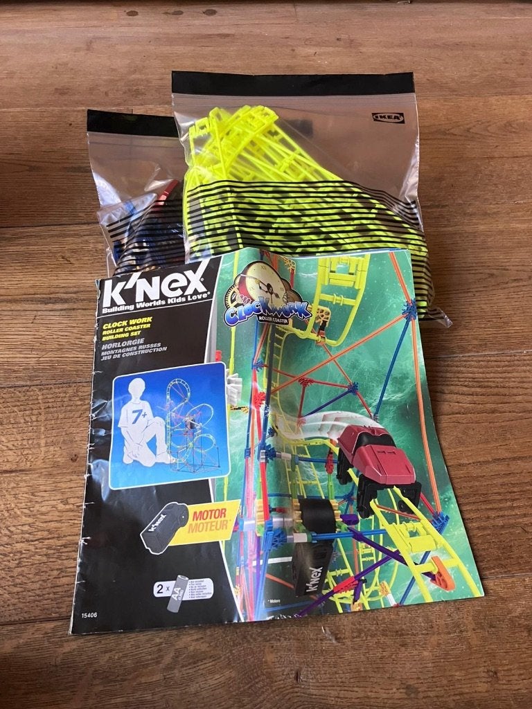 Knex achtbaan, Ophalen of Verzenden, Gebruikt, K'nex