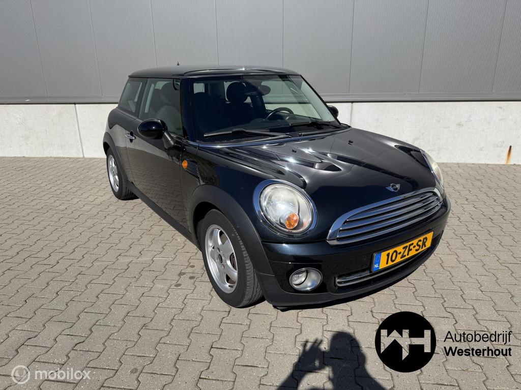Mini Mini 1.4 One Pepper|VOL ONDERHOUD|AIRCO|START/STOP SYST, Gebruikt, 4 stoelen, Origineel Nederlands, Bedrijf