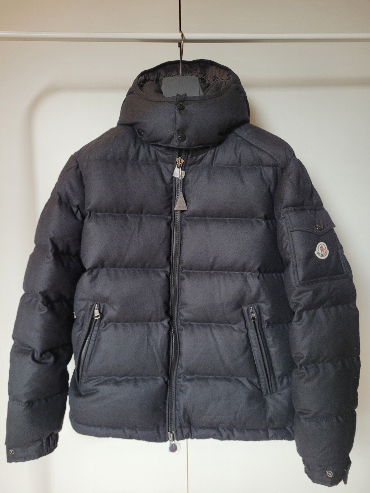 Moncler Montgenevre winterjas zwart maat 3 / L - Nieuw, Maat 52/54 (L), Moncler, Zwart, Nieuw