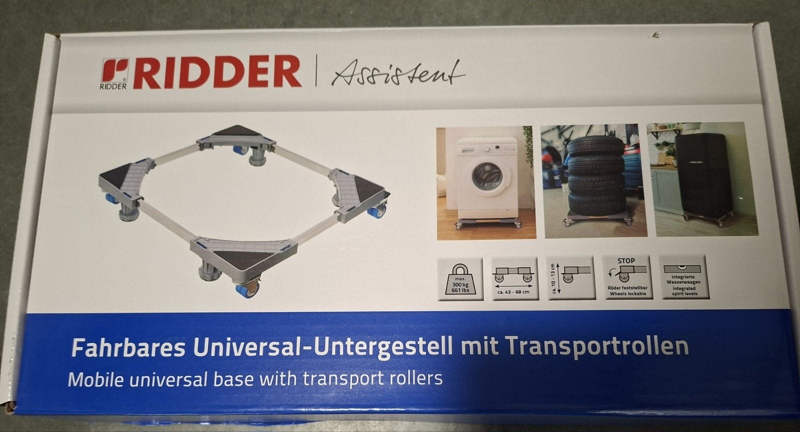 2 keer een verrijdbaar onderstel voor bijv wasmachine, Ophalen of Verzenden, Zo goed als nieuw