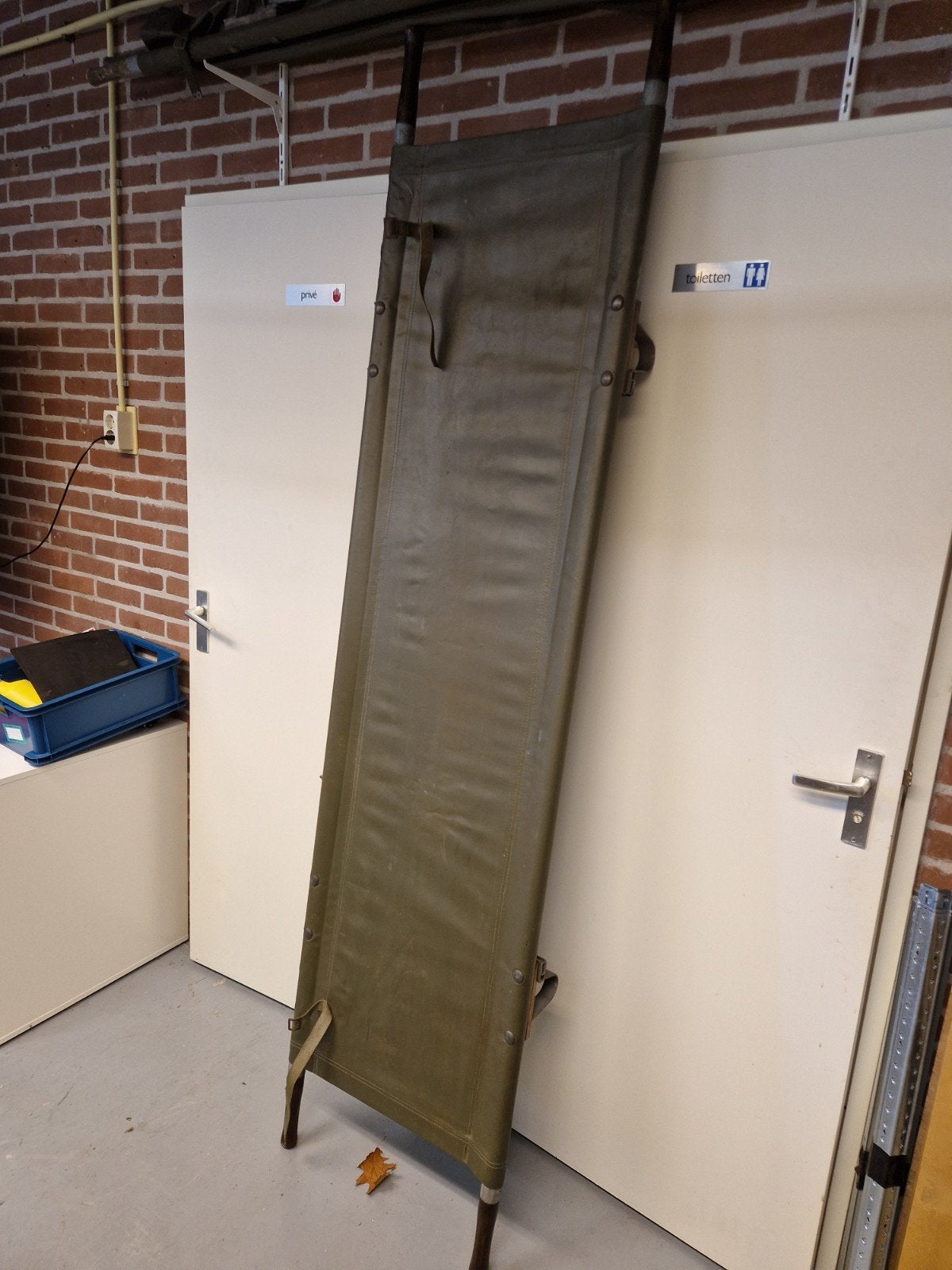 Oude militaire brancard - Leger verzamelobject, Ophalen of Verzenden, Landmacht, Overige gebieden, Overige typen
