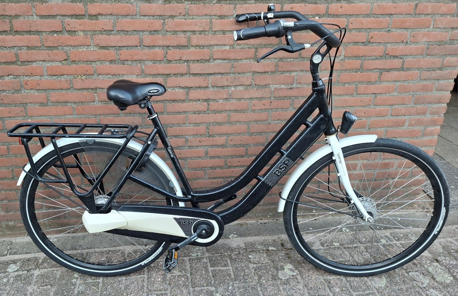 te koop nette moederfiets, Versnellingen, 0 zitjes, Trommelrem, Ophalen