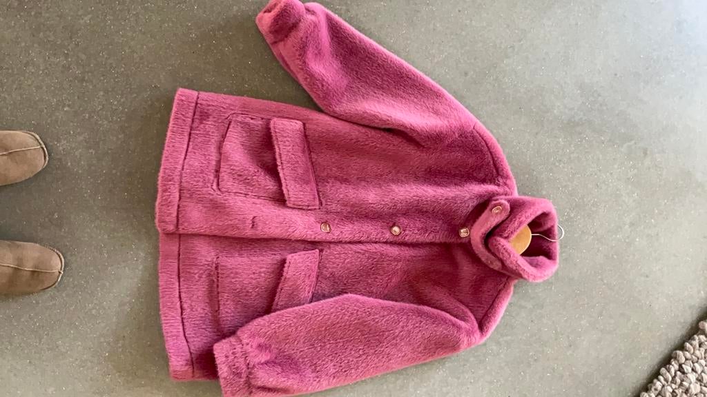 Prachtige dikke fluffy winterjas maat 38-40, Kleding | Dames, Jassen | Winter, Ophalen of Verzenden, Nieuw, Maat 38/40 (M), Roze