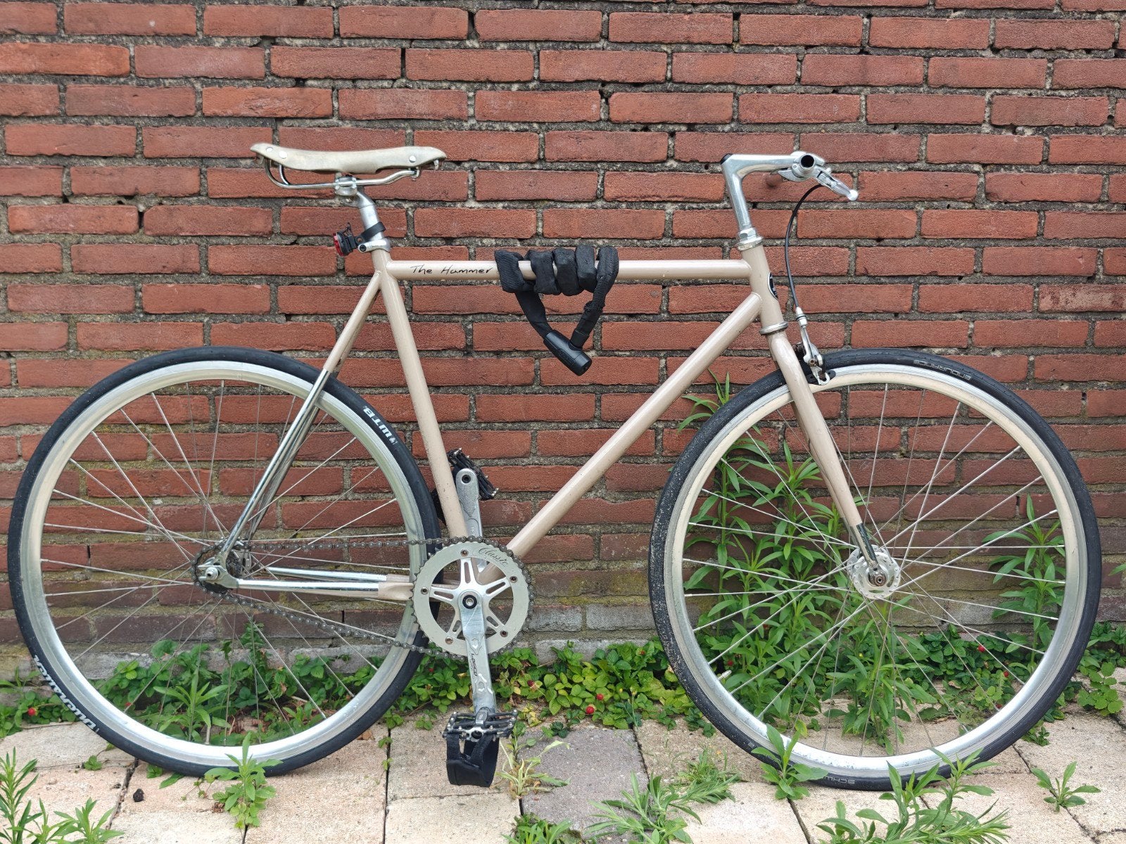 Fixie Fiets, Velgrem, Zo goed als nieuw, 53 tot 57 cm, Ophalen