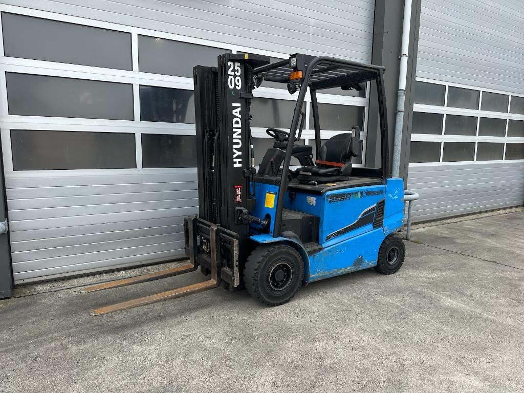 Hyundai 25BH-9 2,5ton - 2500kg heftruck elektrisch Triplex, 2000 tot 3000 kg, Elektrisch, Heftruck, Hyundai