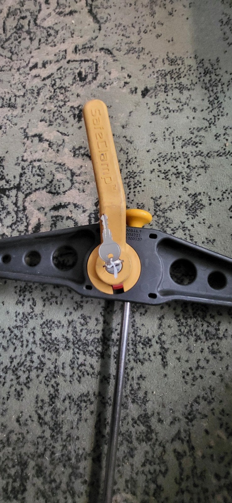 Twee SafeClamp imperiaal, Ophalen