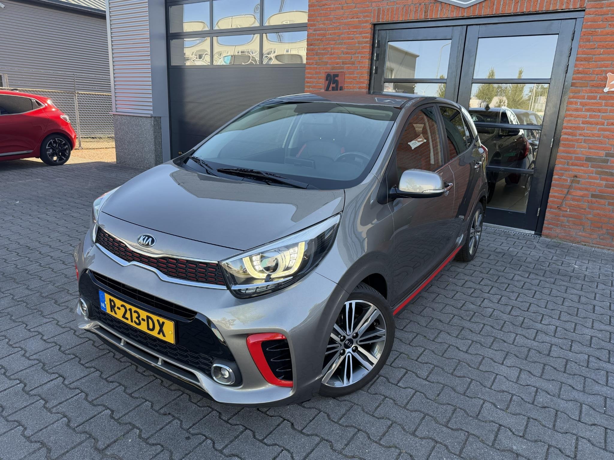 Kia Picanto 1.2 CVVT GT-Line | Automaat | Camera, Auto's, Stof, Gebruikt, Euro 6, 4 cilinders